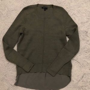 Mixed media sweater from Banana Republic
